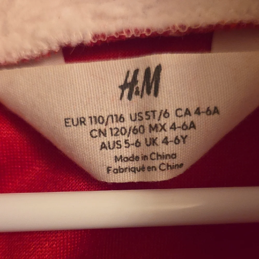 H&M Festive Red and White Kids‎ Costume